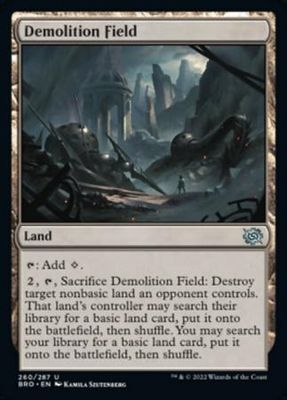 Demolition Field 260/287 The Brothers&#39; War Singles
