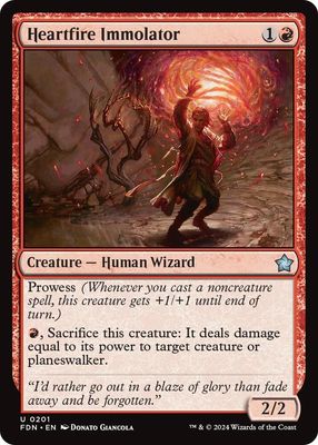 Heartfire Immolator - Foundations (FDN) Foundations