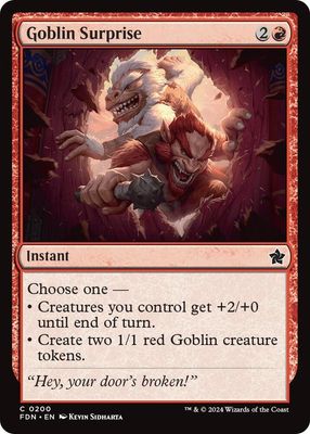 Goblin Surprise - Foundations (Foil) Foundations
