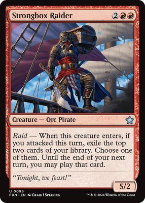 Strongbox Raider - Foundations (FDN) Foundations