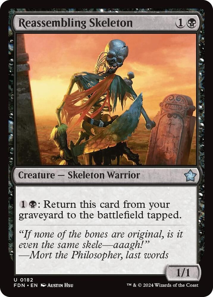 Reassembling Skeleton 0182 - Foundations (FDN)