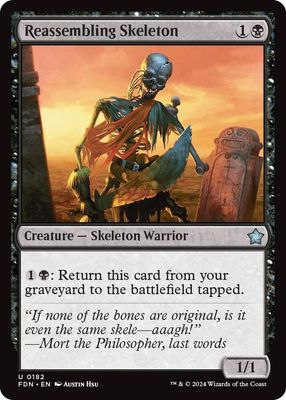 Reassembling Skeleton 0182 - Foundations (FDN)