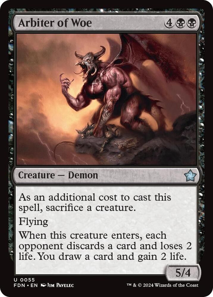 Arbiter of Woe - Foundations (FDN) Foundations