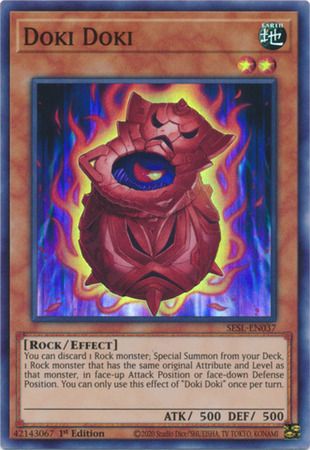 Doki Doki - SESL-EN037 - Super Rare 1st Edition Secret Slayers Singles