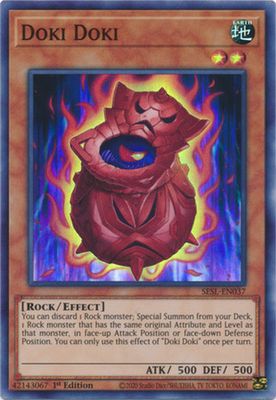 Doki Doki - SESL-EN037 - Super Rare 1st Edition Secret Slayers Singles