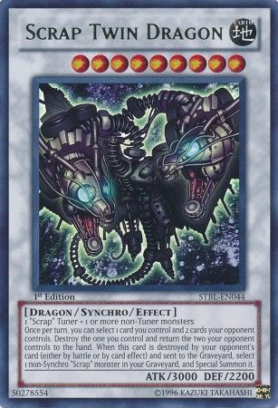 Scrap Twin Dragon - STBL-EN044 - Ultra Rare 1st Edition Starstrike Blast 1st Edition Singles