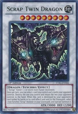 Scrap Twin Dragon - STBL-EN044 - Ultra Rare 1st Edition Starstrike Blast 1st Edition Singles