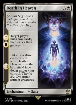 Death in Heaven 0671 - Surge Foil Doctor Who Surge Foil Singles