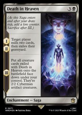 Death in Heaven 0671 - Surge Foil Doctor Who Surge Foil Singles