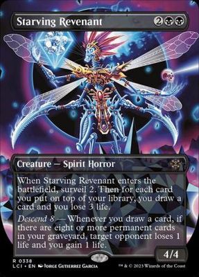 Starving Revenant 0338 - Borderless The Lost Caverns of Ixalan Collector Booster Singles (Español)