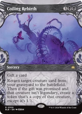 Coiling Rebirth 309 - Showcase Bloomburrow Collector Booster Singles