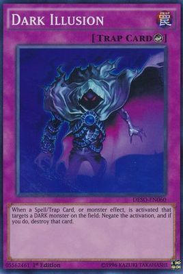 Dark Illusion - DESO-EN060 - Super Rare 1st Edition Destiny Soldiers 1st Edition Singles