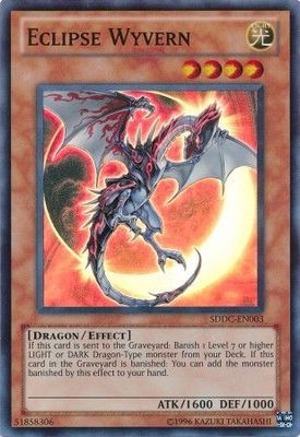 Eclipse Wyvern - SDDC-EN003 - Super Rare Unlimited Structure Deck: Dragons Collide Unlimited Singles