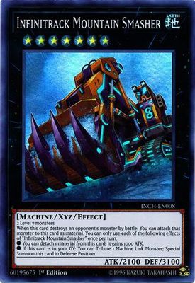 Infinitrack Mountain Smasher - INCH-EN008 - Super Rare 1st Edition The Infinity Chasers Singles