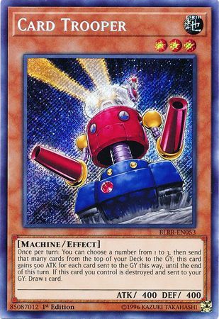 Card Trooper - BLRR-EN053 - Secret Rare 1st Edition Battles of Legend: Relentless Revenge Singles