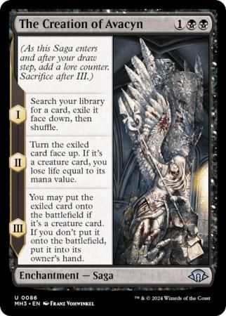 The Creation of Avacyn 86 Modern Horizons 3 Singles (Español)