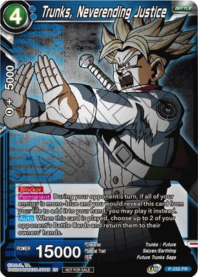 Trunks, Neverending Justice - Promotion Cards (PR) Promotion Cards/ Foil