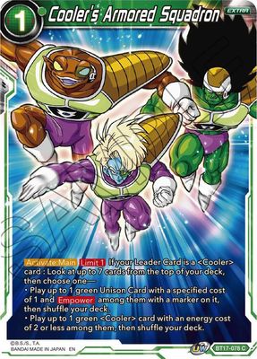 Cooler&#39;s Armored Squadron - Ultimate Squad (DBS-B17) Ultimate Squad