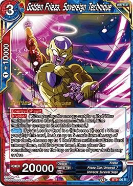 Golden Frieza, Sovereign Technique - Universal Onslaught (DBS-B09) Universal Onslaught