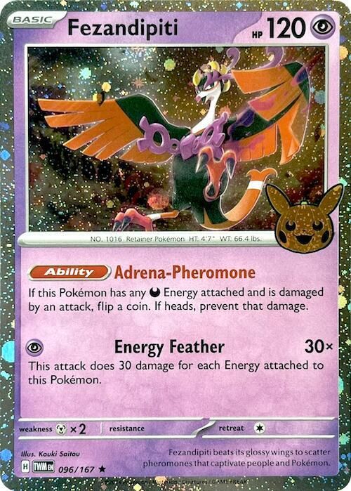 Fezandipiti (Cosmos Holo) - Trick or Trade BOOster Bundle 2024 (096/167)