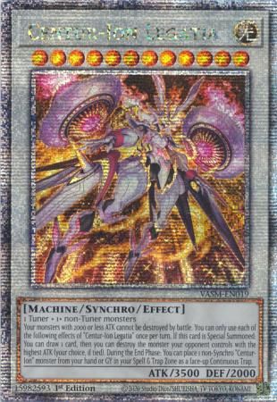 Centur-Ion Legatia - VASM-EN019 - Quarter Century Rare 1st Edition Valiant Smashers 1st Edition Singles