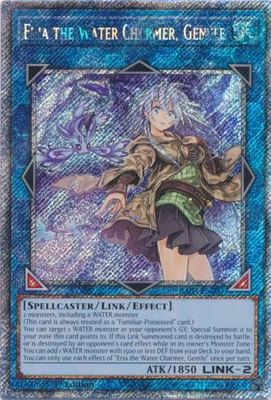 SH Eria the Water Charmer, Gentle - RA03-EN047 - Quarter Century Secret Rare 1st Edition Quarter Century Bonanza 1st Edition Singles