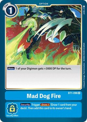 Mad Dog Fire - Release Special Booster (BT01-03) Release Special Booster