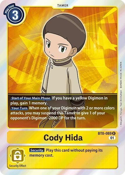 Cody Hida - New Awakening (BT08) New Awakening foil
