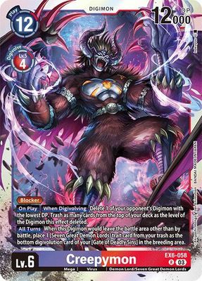 GA Creepymon - Infernal Ascension (EX06) Infernal Ascension