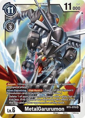 MetalGarurumon - BT5-070 - Battle of Omni (BT05) Battle of Omni