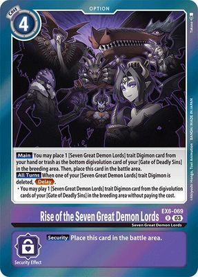 GA Rise of the Seven Great Demon Lords - Infernal Ascension (EX06) Infernal Ascension