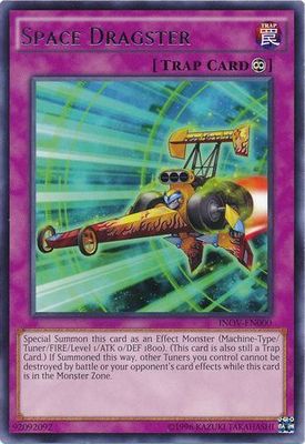 Space Dragster - INOV-EN000 - Rare Unlimited Invasion Vengeance Unlimited Singles (espanol)