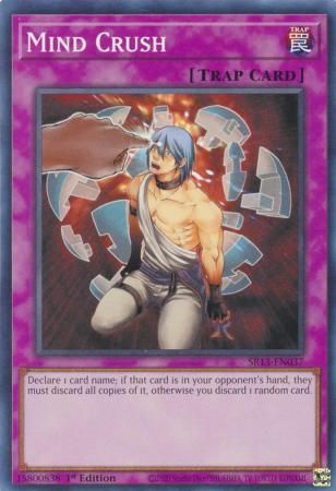 Mind Crush - SR13-EN037 - Common 1st Edition Structure Deck: Dark World [SR13] 1st Edition Singles