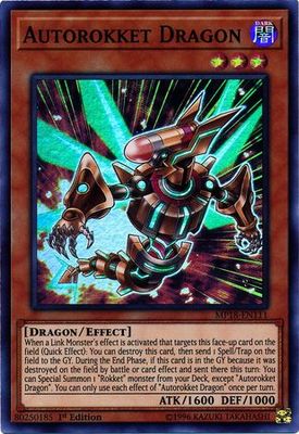 Autorokket Dragon - MP18-EN111 - Super Rare 1st Edition 2018 Mega-Tins Singles
