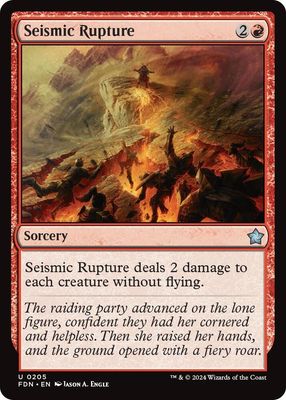 Seismic Rupture - Foundations (FDN) Foundations 0205