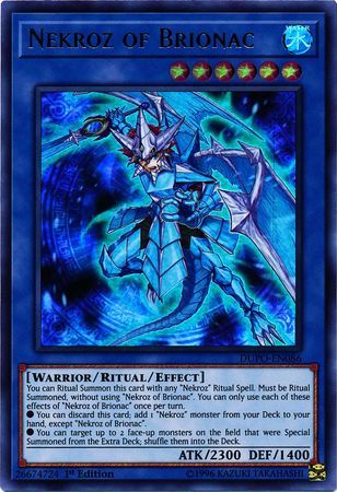 Nekroz of Brionac - DUPO-EN086 - Ultra Rare 1st Edition Duel Power 1st Edition Singles