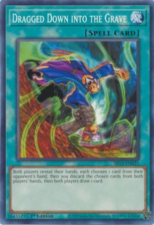 Dragged Down into the Grave - SR13-EN031 - Common 1st Edition Structure Deck: Dark World [SR13] 1st Edition Singles