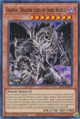 Grapha, Dragon Lord of Dark World - SR13-EN043 - Common 1st Edition Structure Deck: Dark World [SR13] 1st Edition Singles