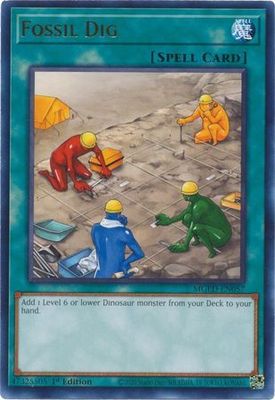 Fossil Dig - MGED-EN057 - Rare 1st Edition Maximum Gold El Dorado 1st Edition Singles