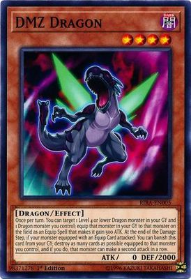 DMZ Dragon - RIRA-EN005 - Common 1st Edition Rising Rampage [RIRA] 1st Edition Singles (espanol)