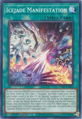 Icejade Manifestation - PHHY-EN053 - Common 1st Edition Photon Hypernova 1st Edition Singles (espanol)
