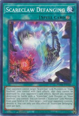 Scareclaw Defanging - PHHY-EN060 - Common 1st Edition Photon Hypernova 1st Edition Singles