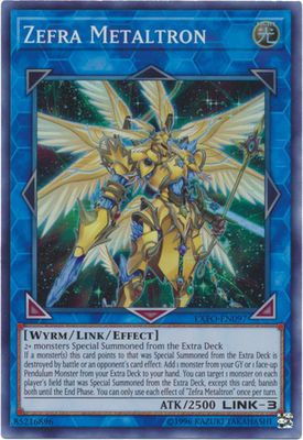 Zefra Metaltron - EXFO-EN097 - Super Rare Unlimited Extreme Force [EXFO] Unlimited Singles