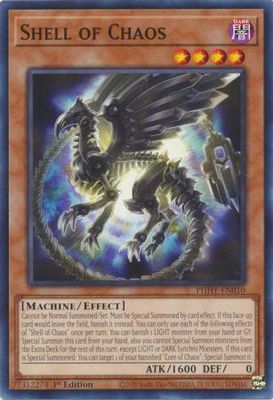 Shell of Chaos - PHHY-EN010 - Common 1st Edition Photon Hypernova 1st Edition Singles