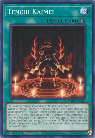 Tenchi Kaimei - PHHY-EN065 - Common 1st Edition Photon Hypernova 1st Edition Singles