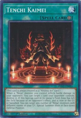 Tenchi Kaimei - PHHY-EN065 - Common 1st Edition Photon Hypernova 1st Edition Singles