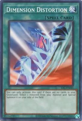 Dimension Distortion - IOC-EN044 - Common Unlimited (25th Reprint) Invasion of Chaos 25th Anniversary Singles