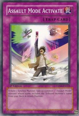 Assault Mode Activate - DP09-EN022 - Common 1st Edition Duelist Pack: Yusei 2 [DP09] 1st Edition Singles