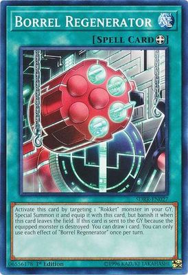 Borrel Regenerator - SDRR-EN027 - Common 1st Edition Rokket Revolt Singles