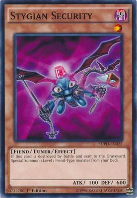 Stygian Security - SDPD-EN022 - Common 1st Edition Structure Deck: Pendulum Domination Singles (español)